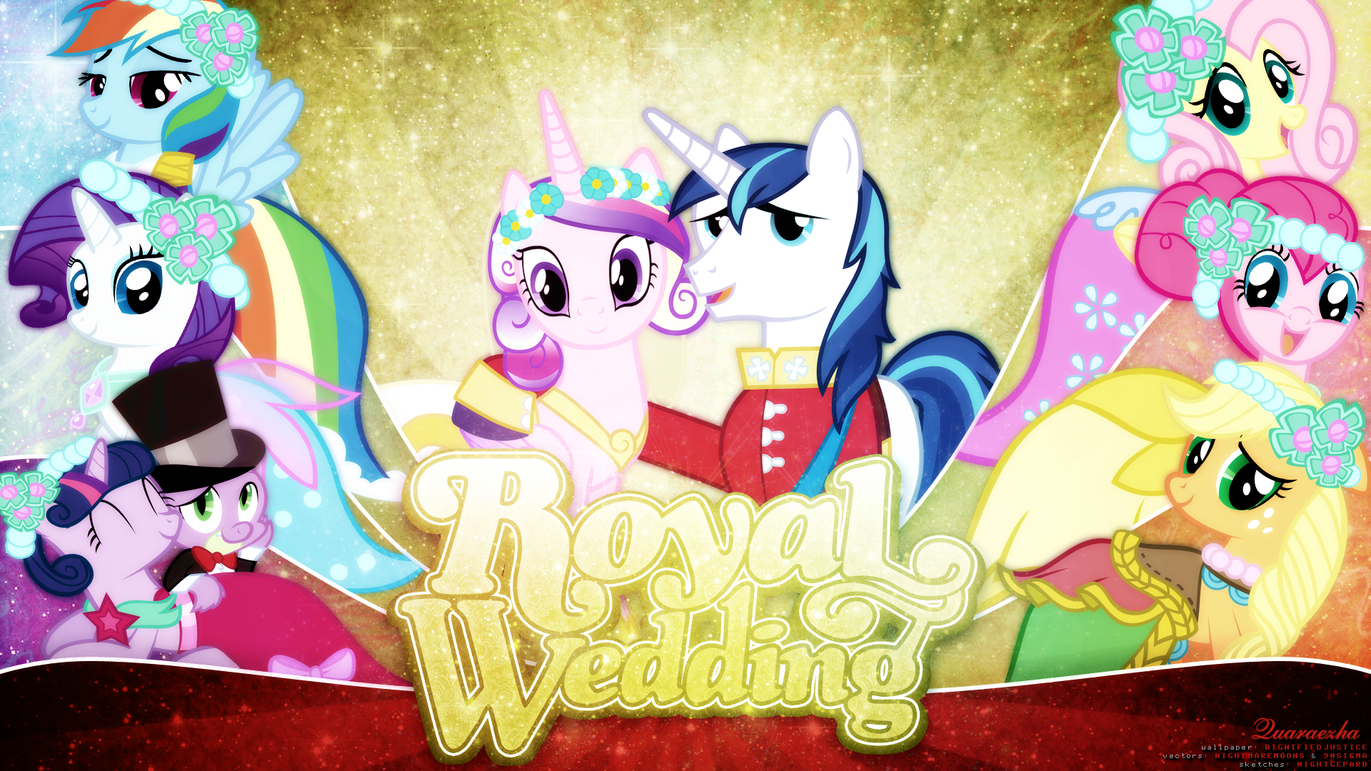 [Collab] Royal Wedding Wonders by 90Sigma, NightGepard, NightmareMoonS and Paradigm-Zero