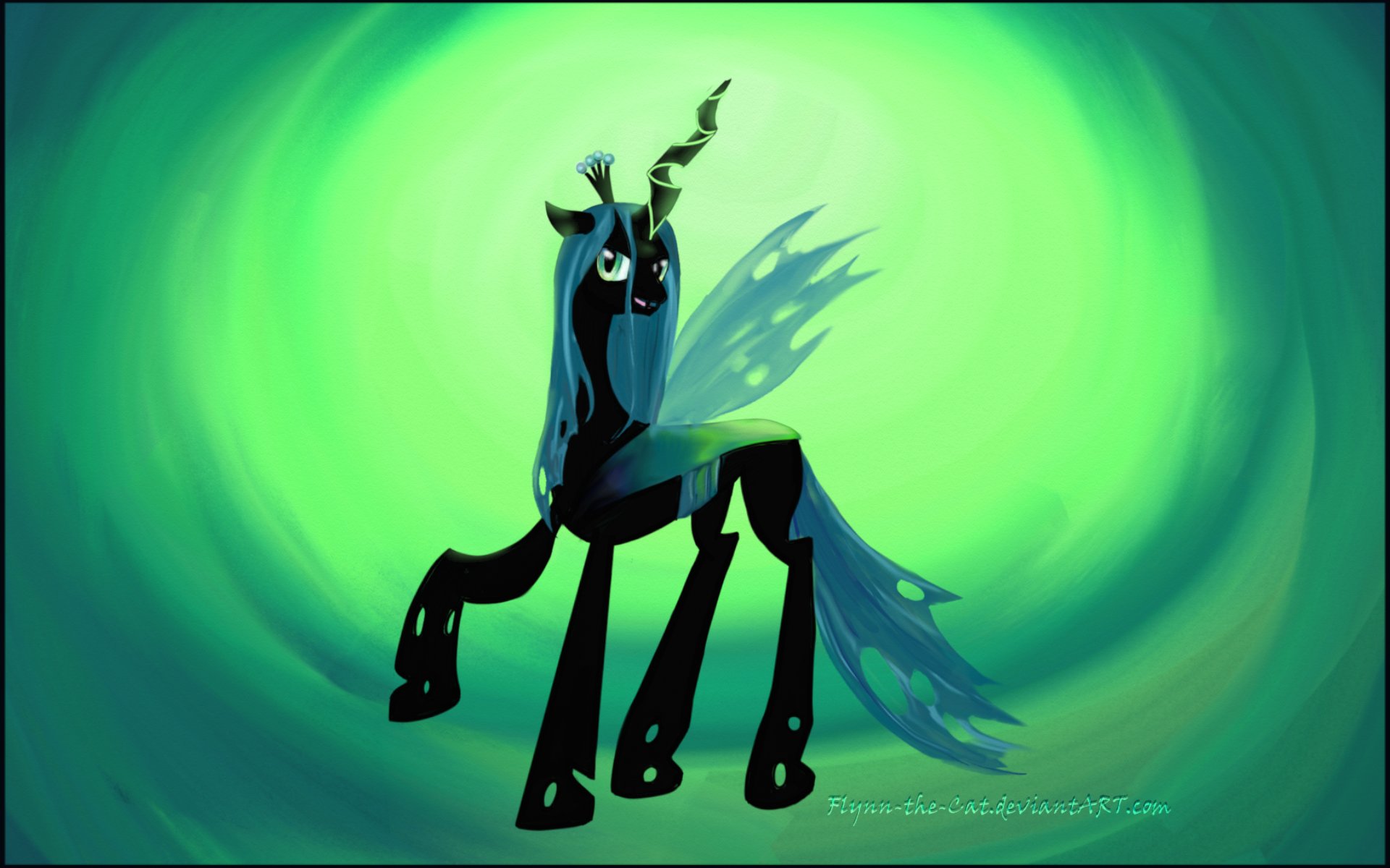 Queen Chrysalis Wallpaper by Flynn-the-cat