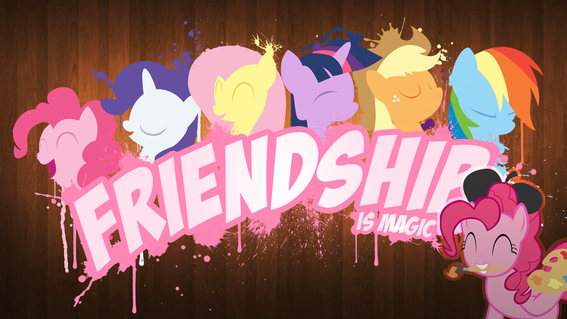 Friendship - is magic Wallpaper by kres0185 and miketueur