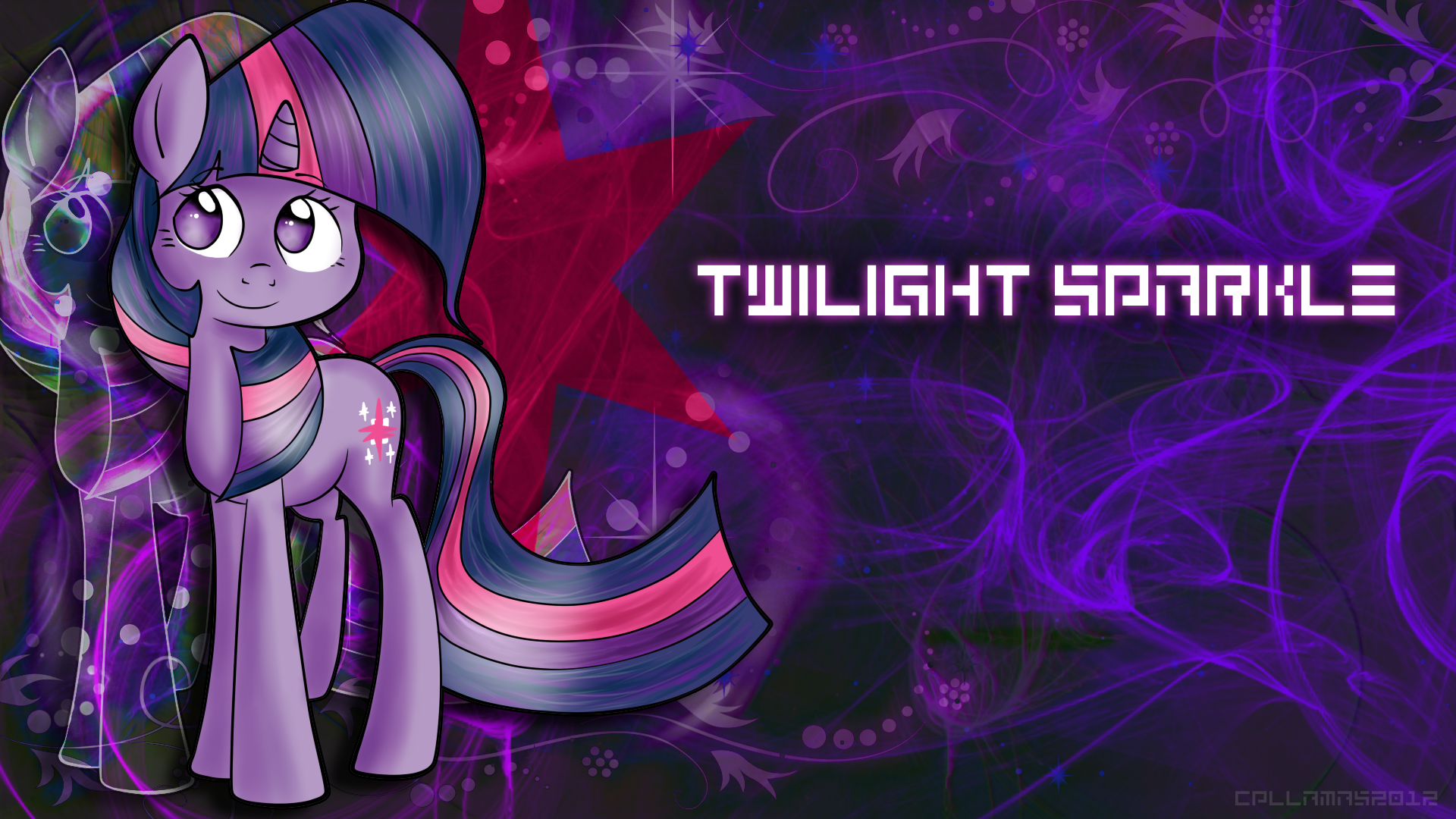 Commission: Twilight Sparkle Wallpaper by LlamasWithKatanas
