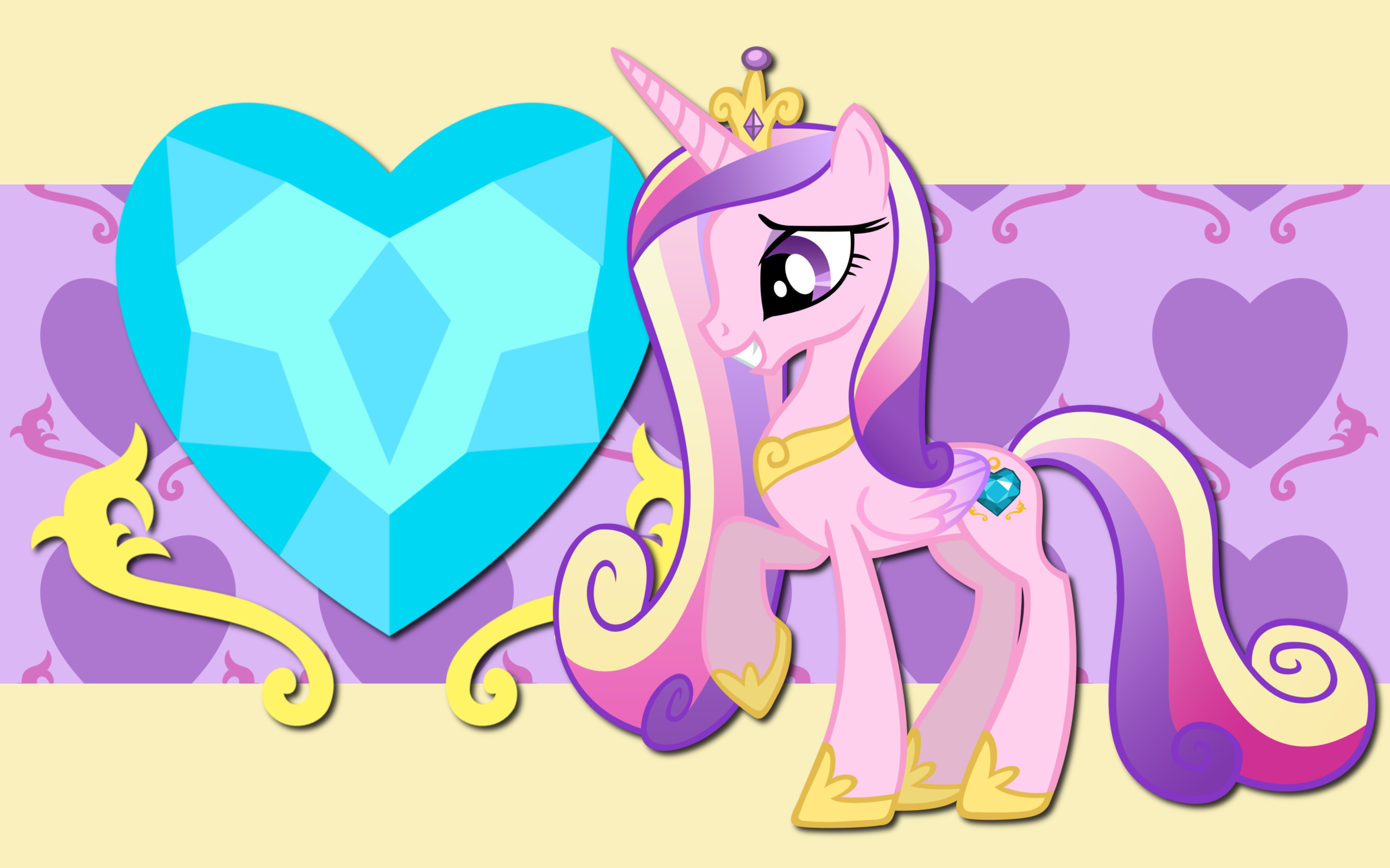 Princess Cadance WP by AliceHumanSacrifice0, DraikJack and ZuTheSkunk