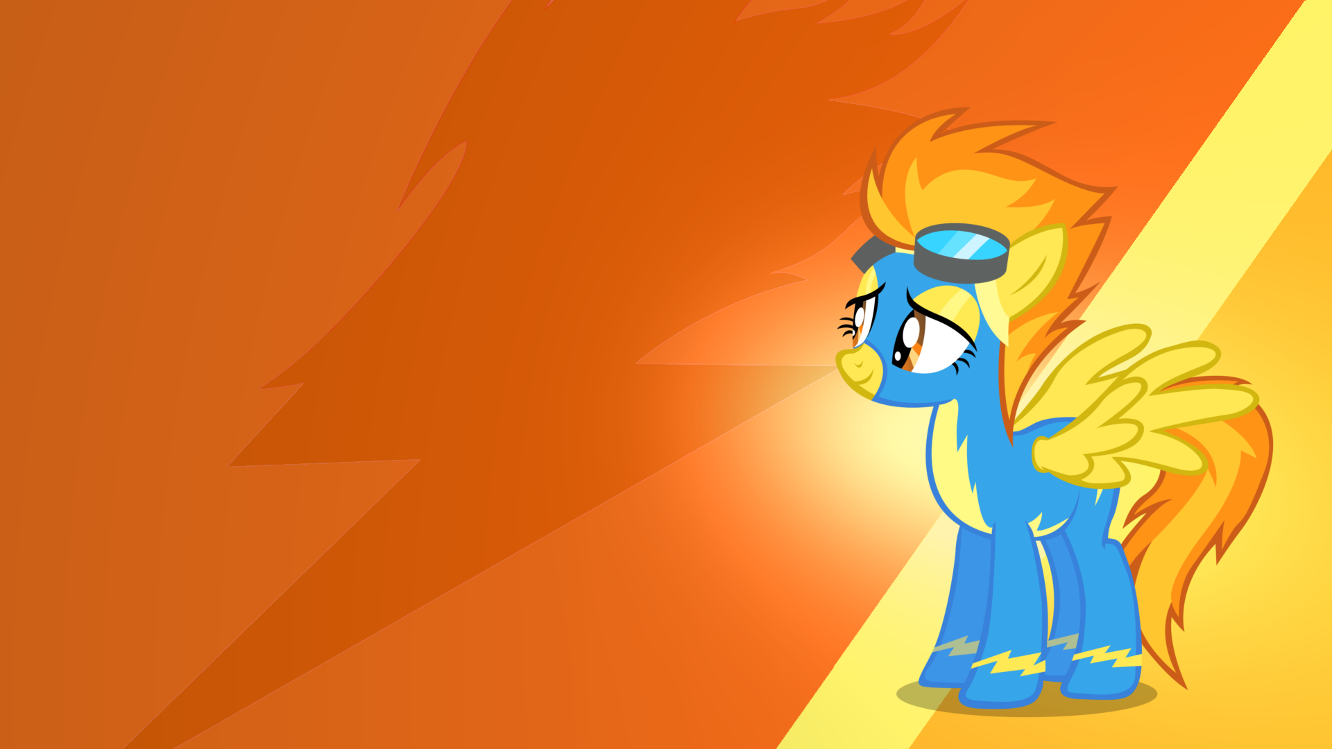 Spitfire Gradient Wallpaper by MaximillianVeers, Nanolotl and RDbrony16