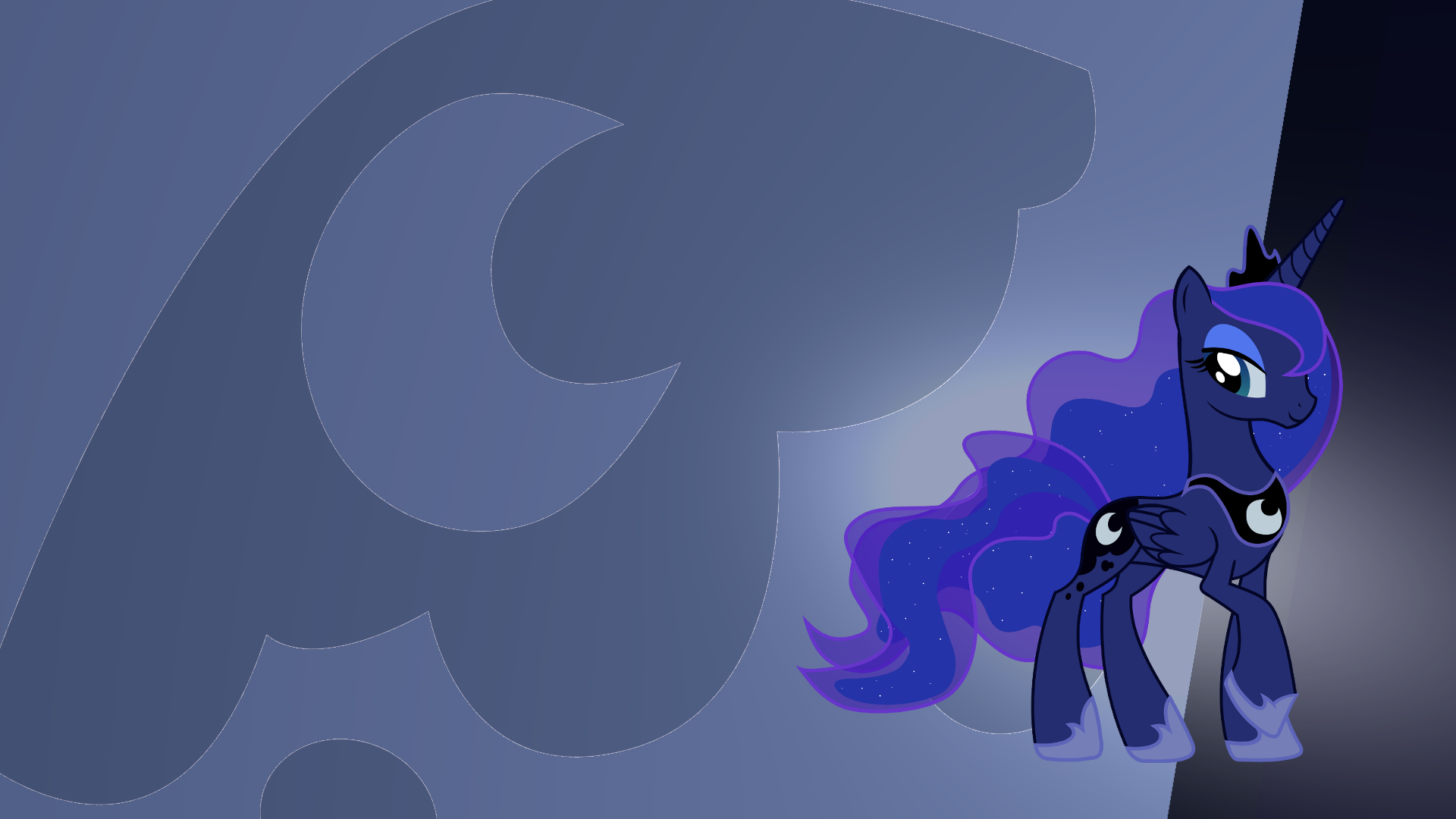 Luna Wallpaper by MaximillianVeers, RDbrony16 and Sulyo