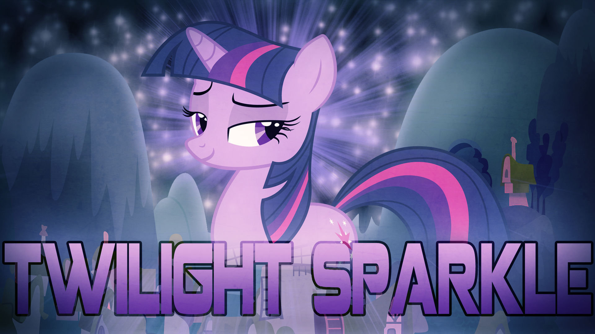 Twilight Sparkle Wallpaper by CloudshadeZer0, Dharthez and TygerxL