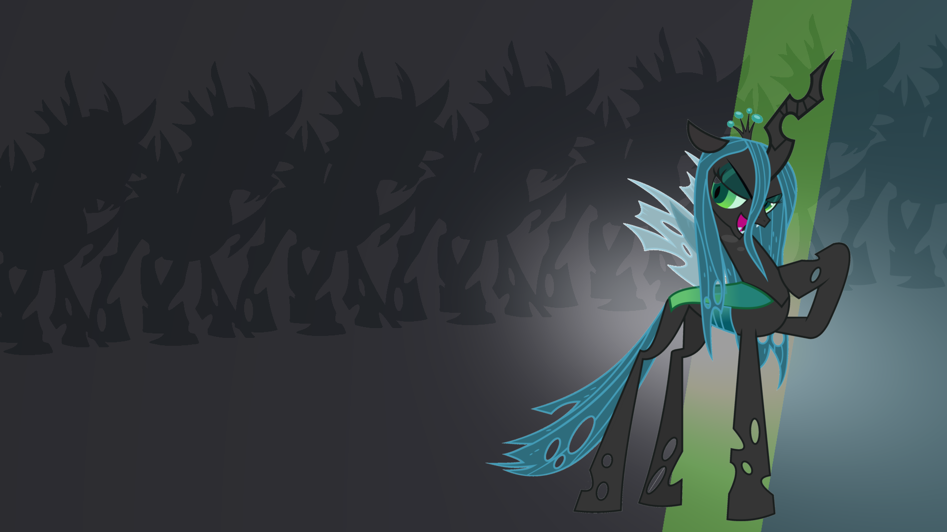 Queen Chrysalis Wallpaper by 30Aught6, Durpy and RDbrony16