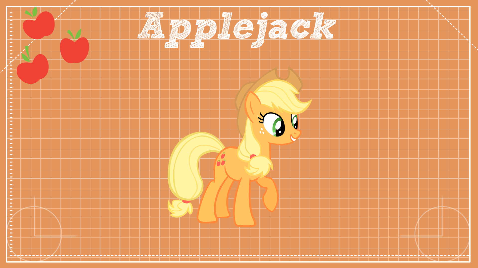 Applejack Design Clear by BlackGryph0n, ikonradx and Shelmo69