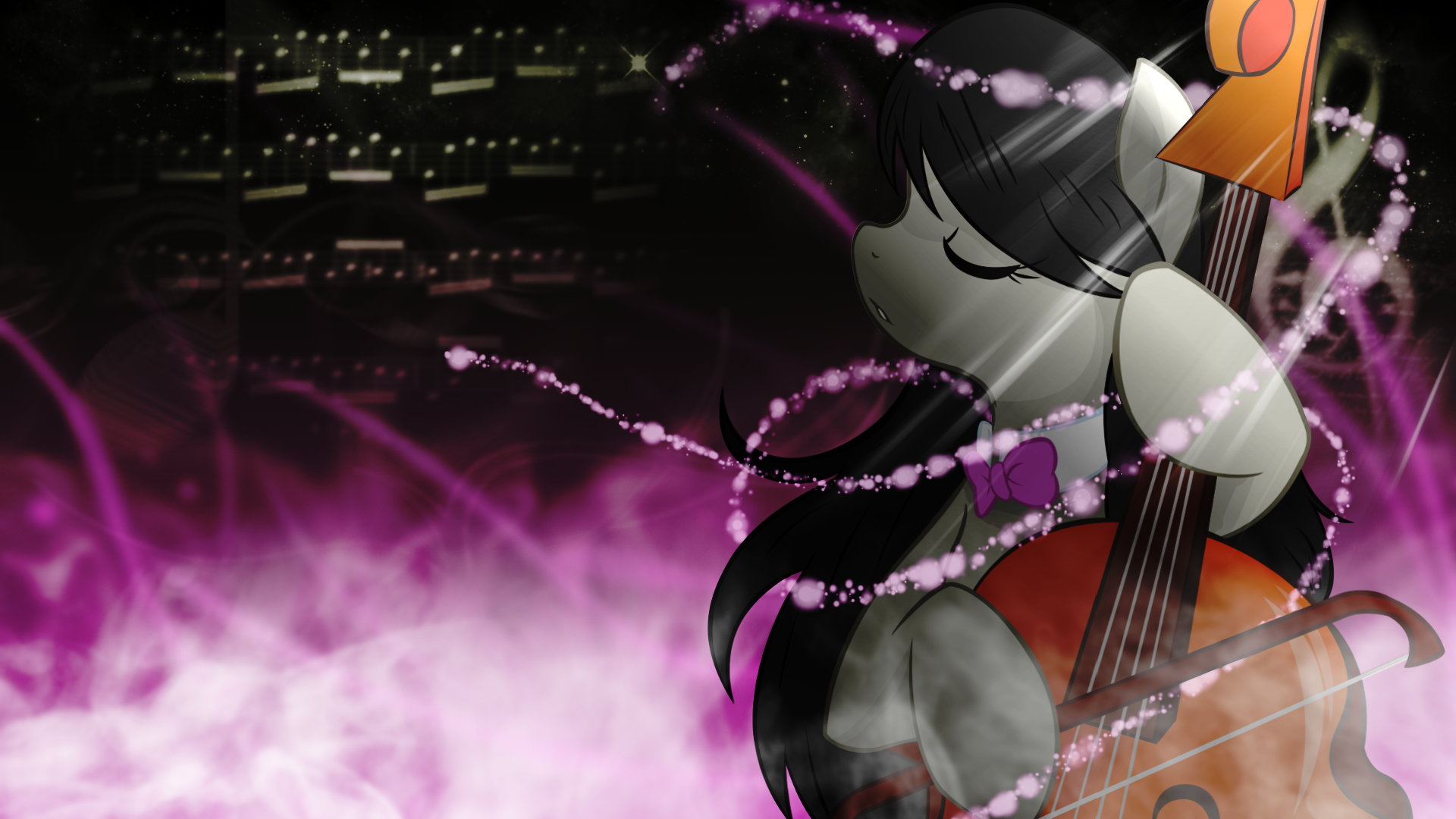 Octavia is the Element of Music - Wallpaper by AlexPony and Tadashi--kun