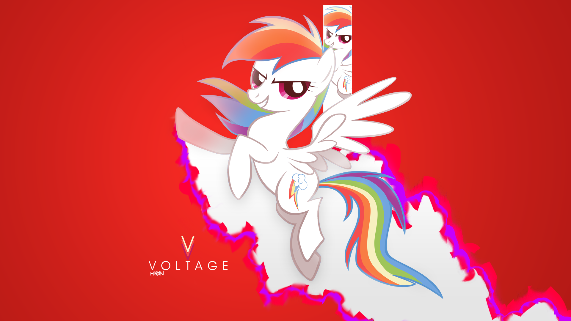 MkN: Voltage Wallpaper Set by blazeLimit, fyre-flye and MikoyaNx