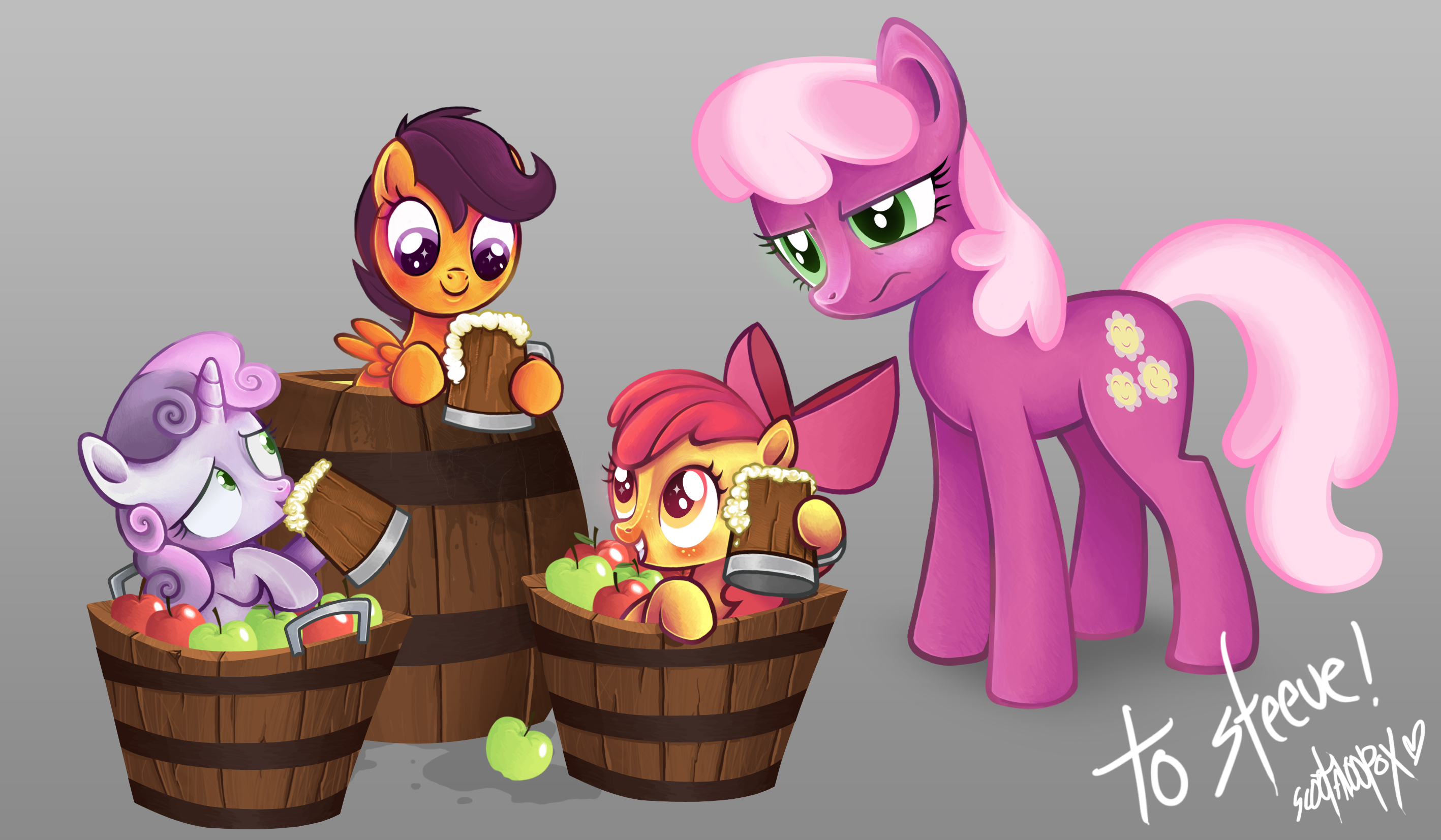 Cider Binge Crusaders by MysliPox