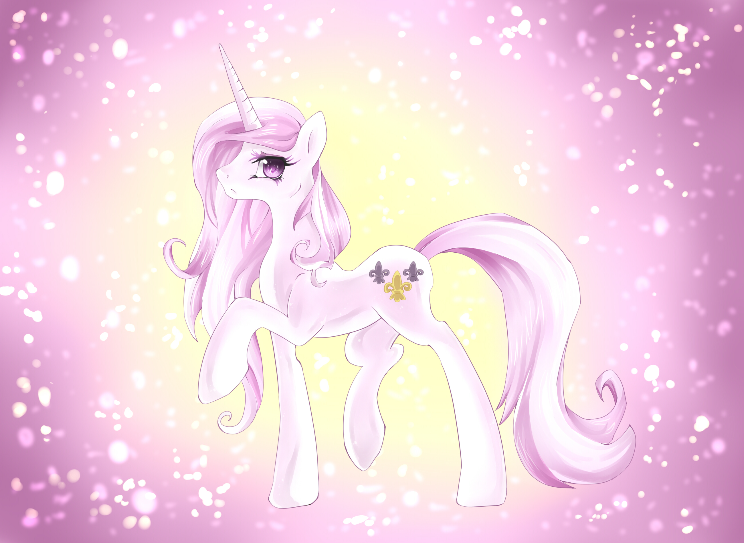 Fleur De Lis: My Little Pony by dreampaw