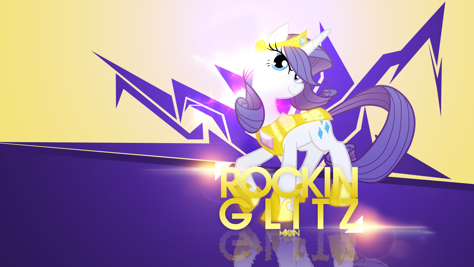 Rockin' Glitz by Equestria-Prevails, JennieOo and MikoyaNx