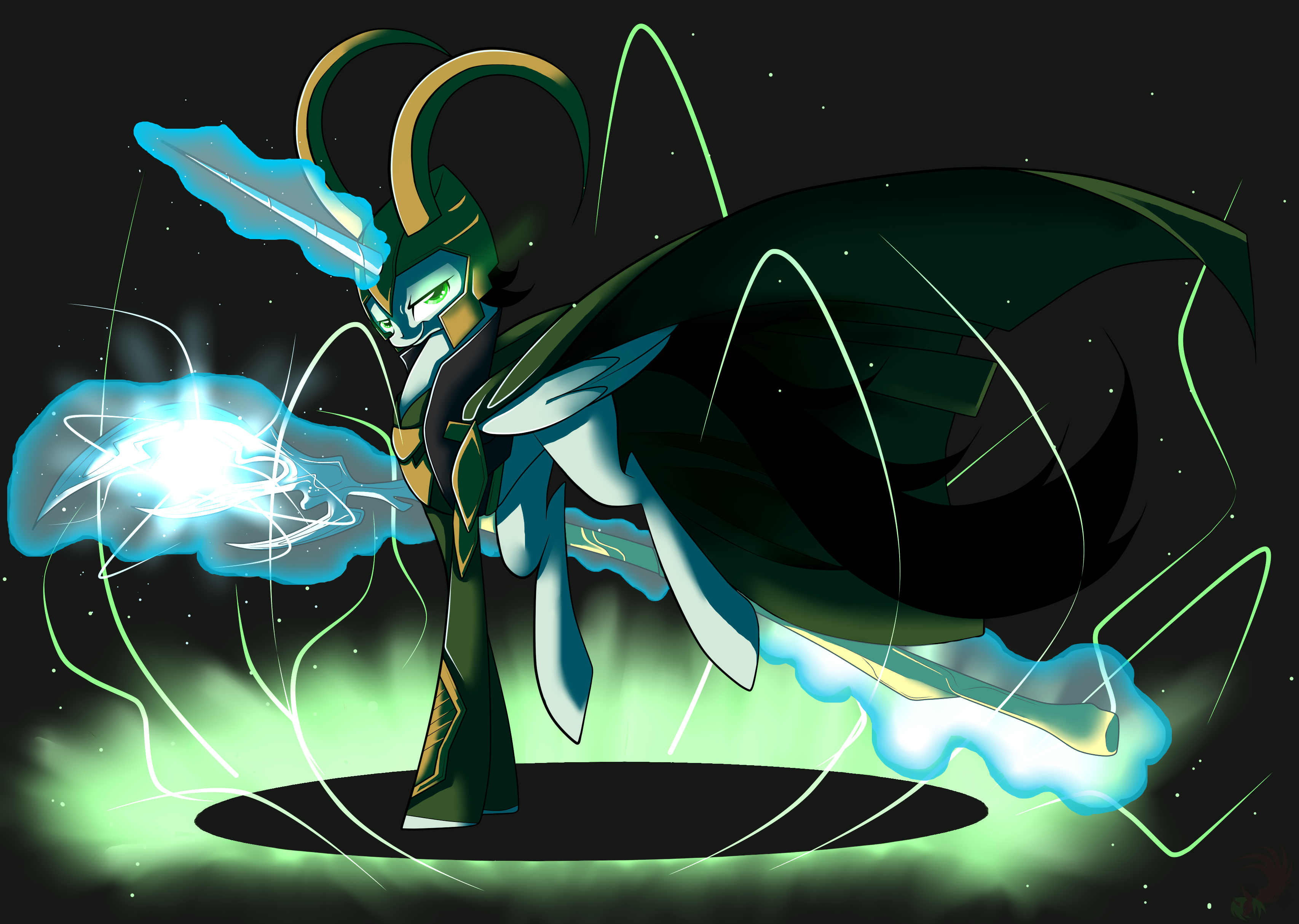 Loki God of Mischief by Pranksolot