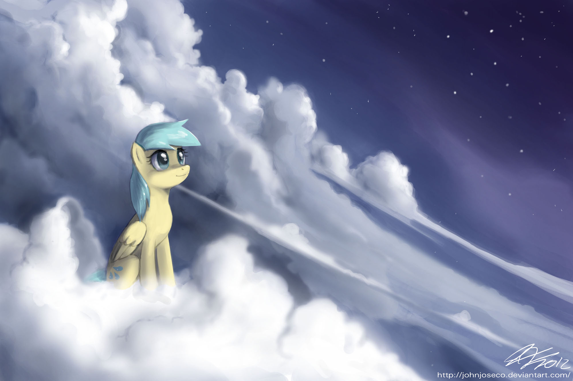 Raindrops above the Clouds by johnjoseco