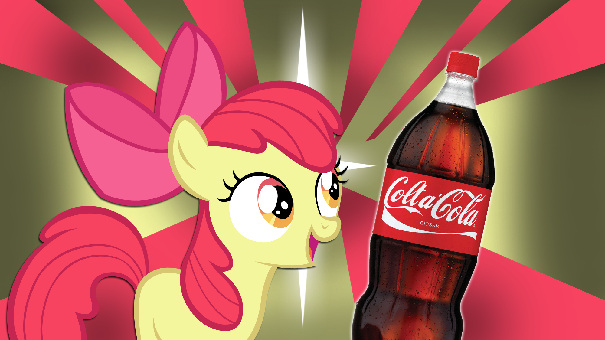What Do Ponies Drink? - Applebloom by 4Suit and LilCinnamon