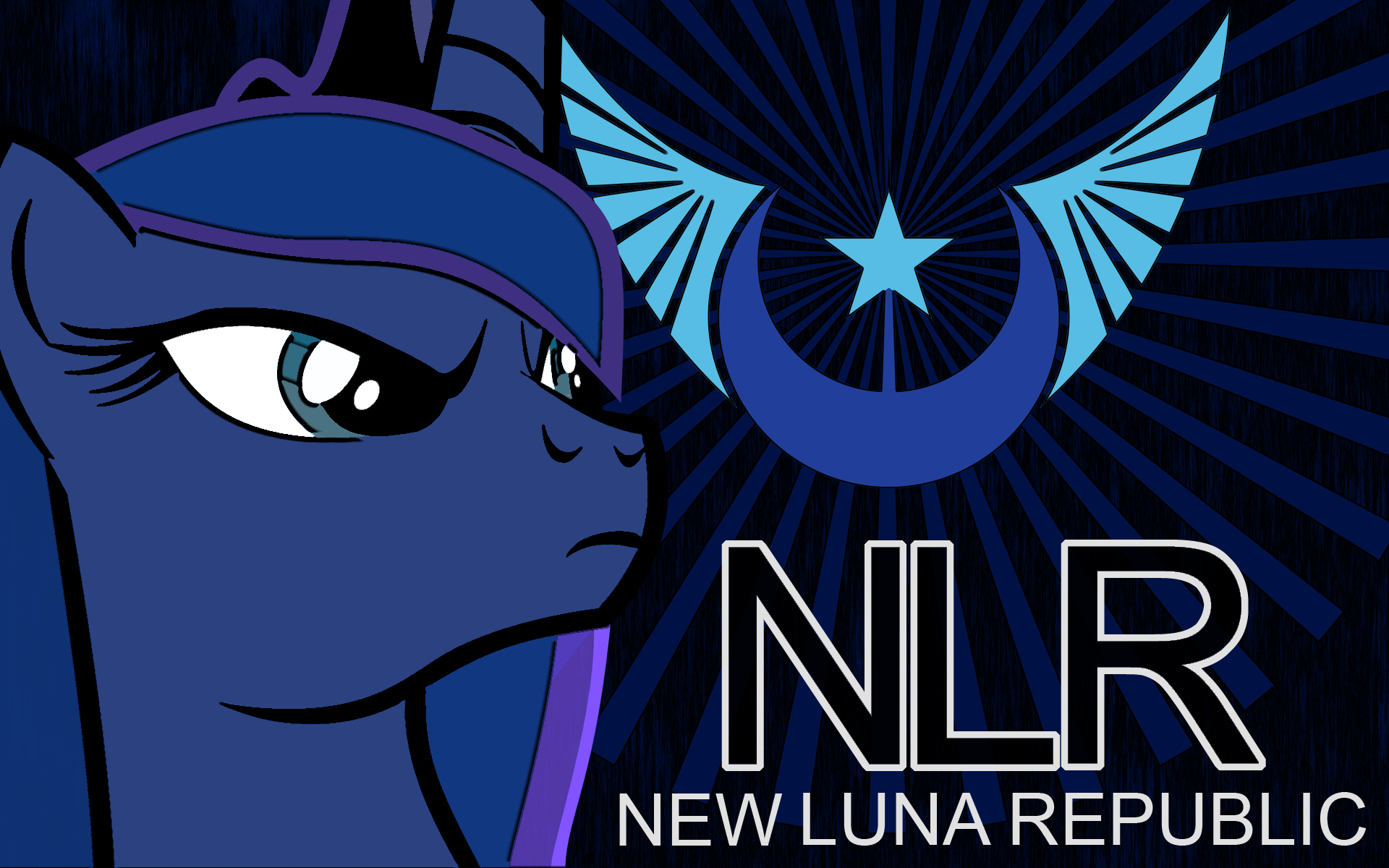 New Luna Republic Desktop Wallpaper (1900x1200) by AlphaMuppet, Emkay-MLP and kintexu2