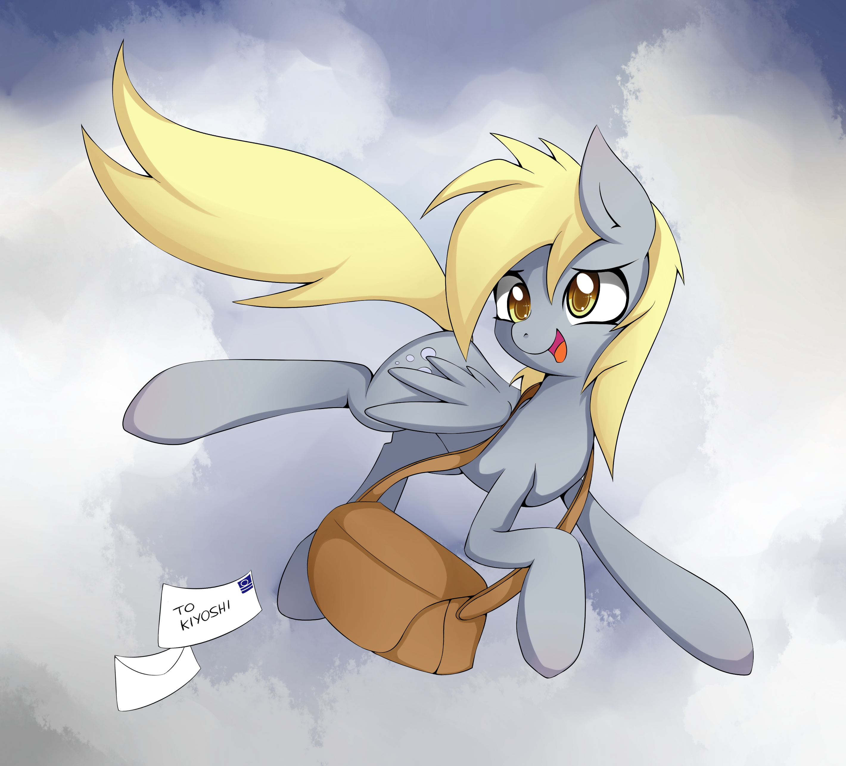 Derpy for Kiyoshi by SmittyG