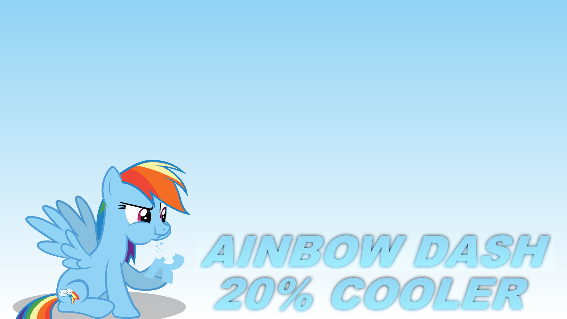 ainbow Dash Wallpaper by Bronynumbah1 and RainbowPlasma