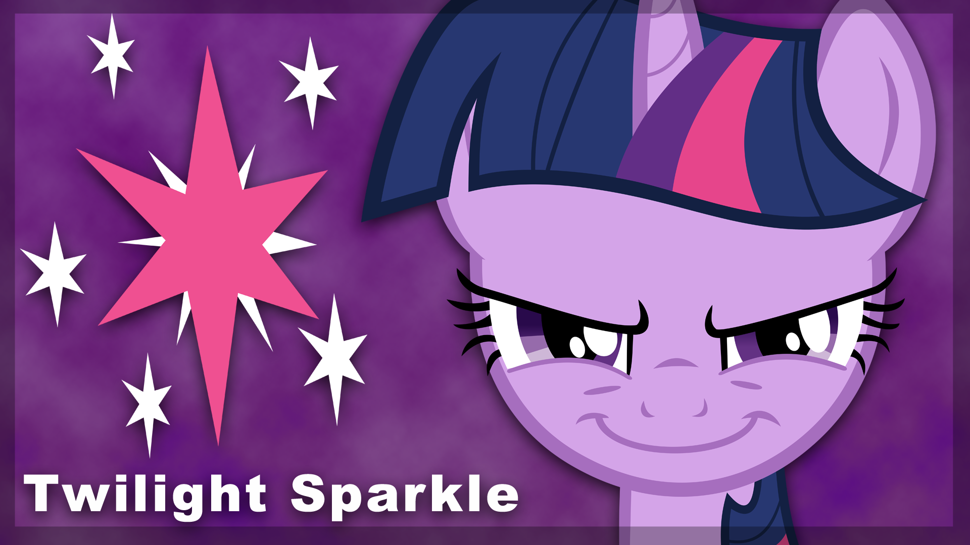 Twilight Sparkle Minimal by BlackGryph0n, ewized and flutterguy317