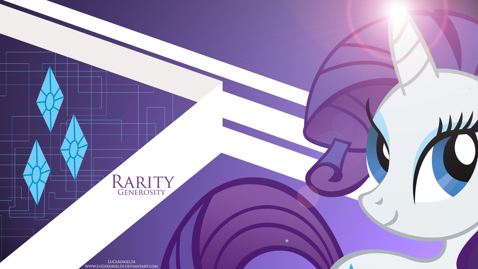 Rarity Generosity by LuGiAdriel14