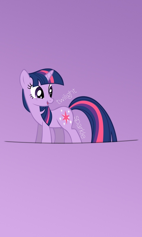 Twilight Sparkle Windows Phone Wallpaper -480x800- by gandodepth