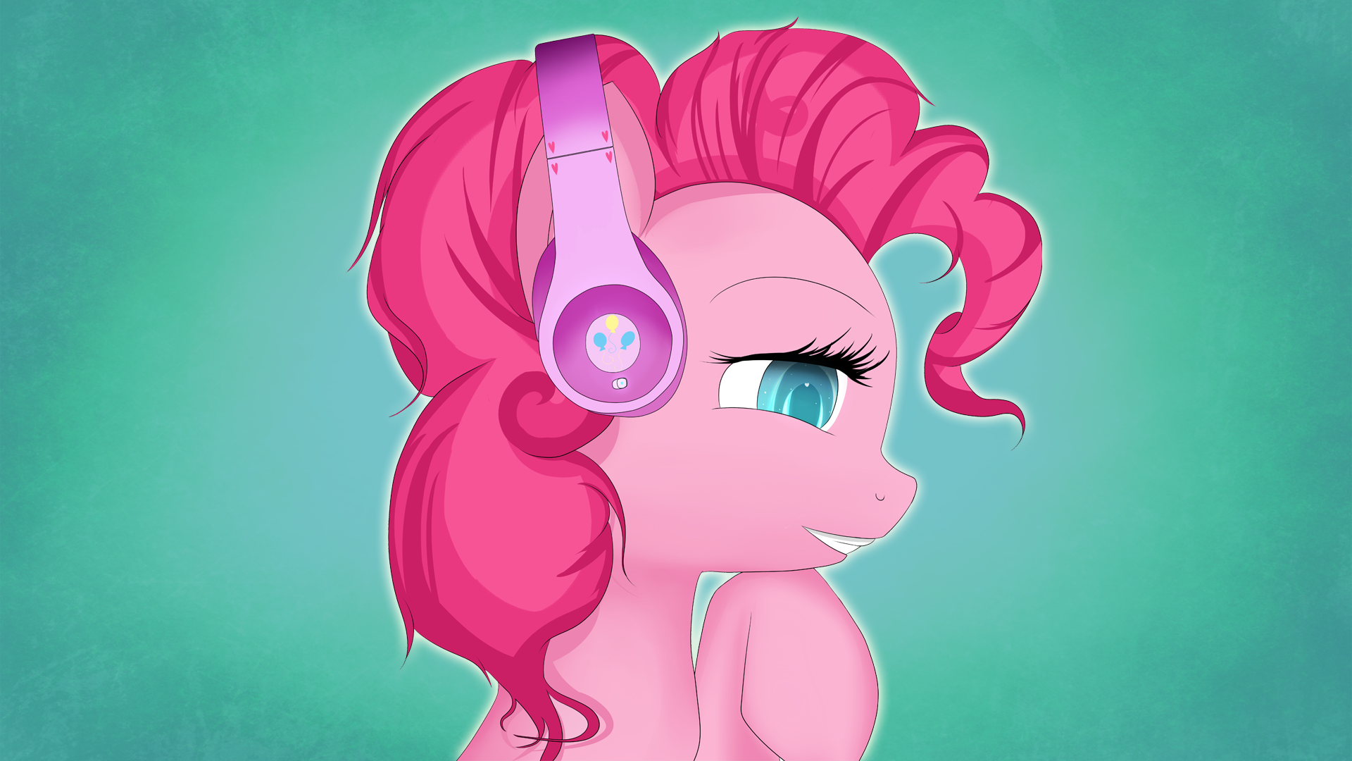 Pinkie Pie Headphones by Skardan and Winterrrr