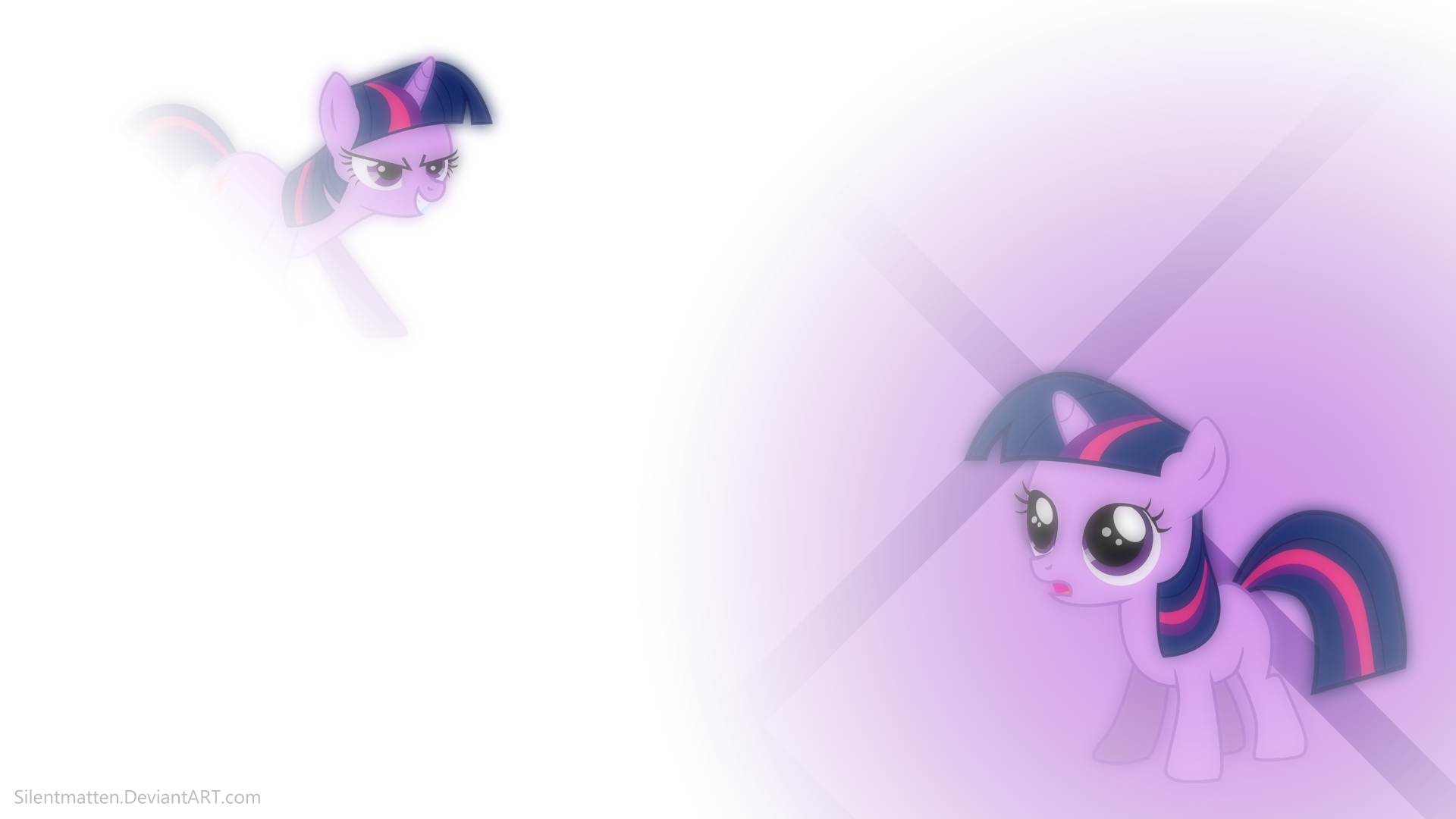 Filly Twilight Sparkle Wallpaper \=/ Re-Make by Silentmatten