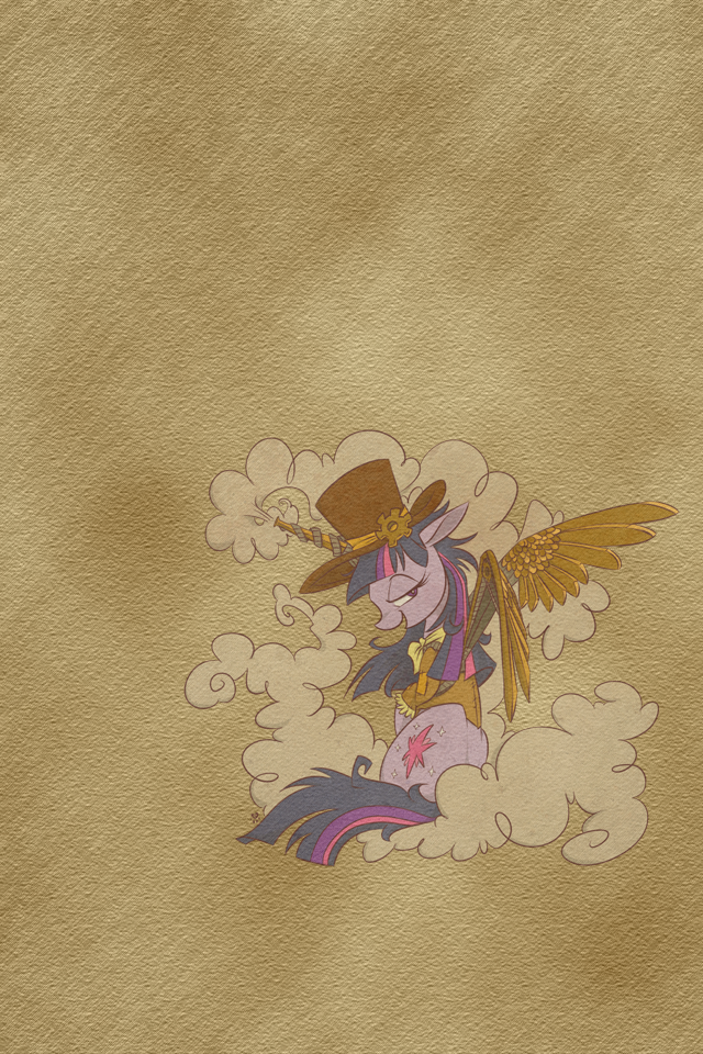 Steampunk Twilight Iphone Wallpaper by gamemaster257 and PashaPup