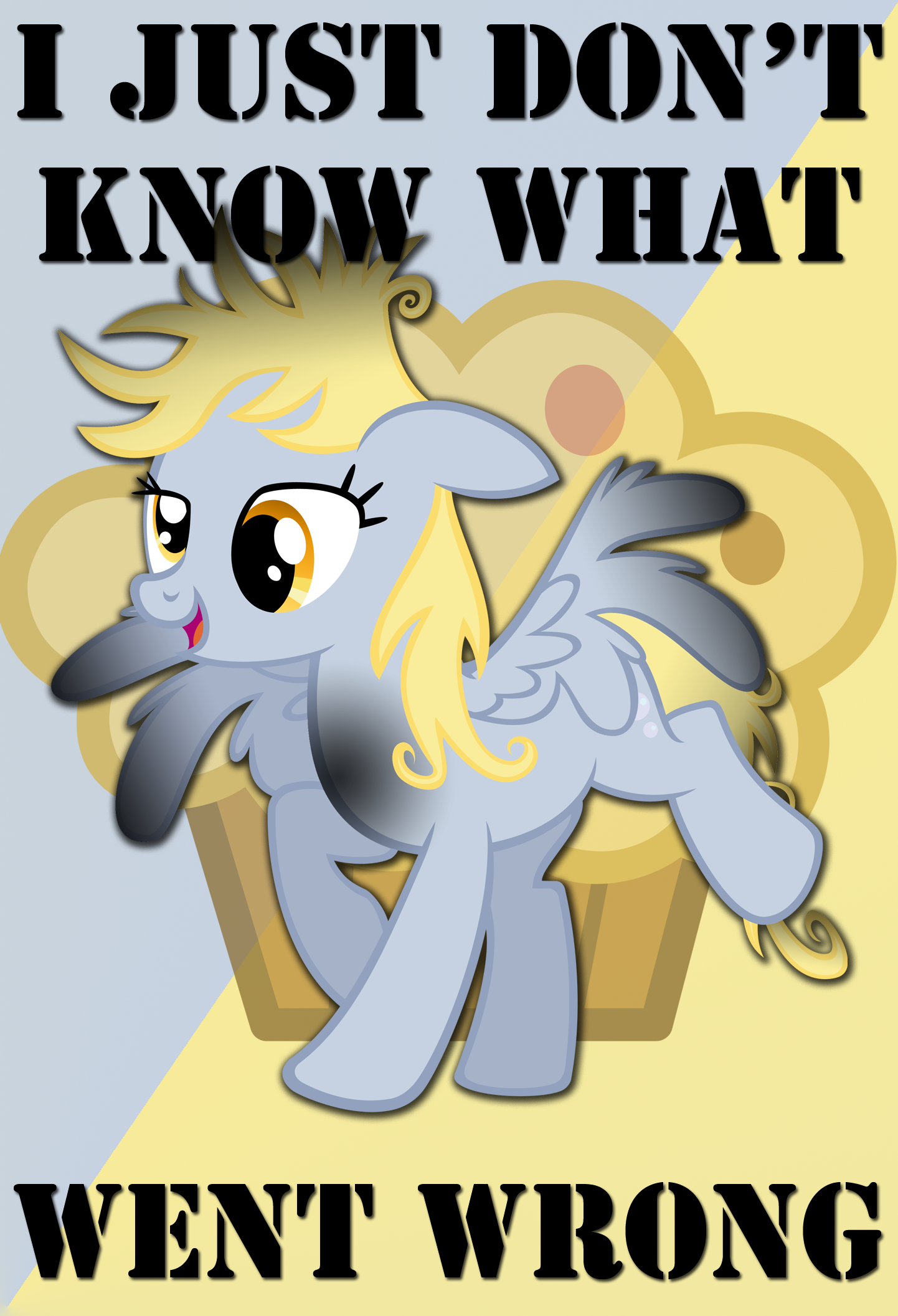 I JUST DON'T KNOW WHAT WENT WRONG- Derpy WP by Rochambo