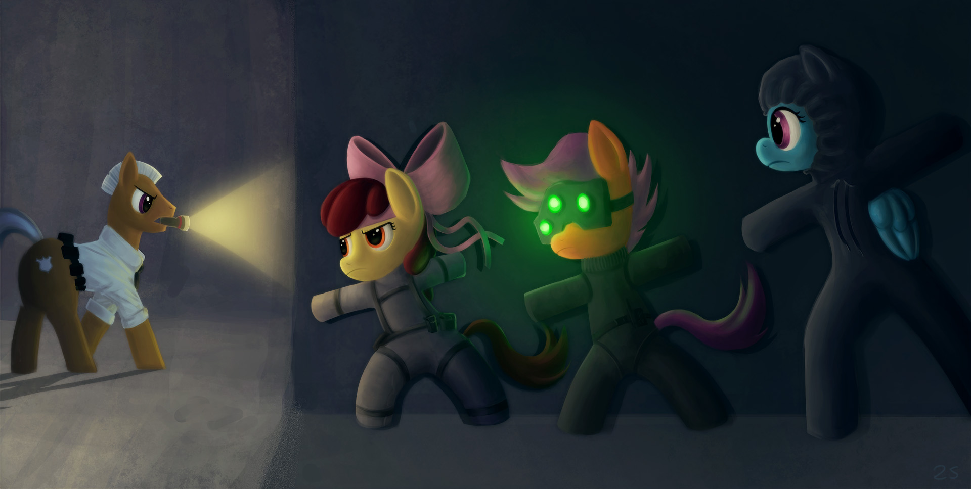 Ponyville's Stealth Team by 2snacks