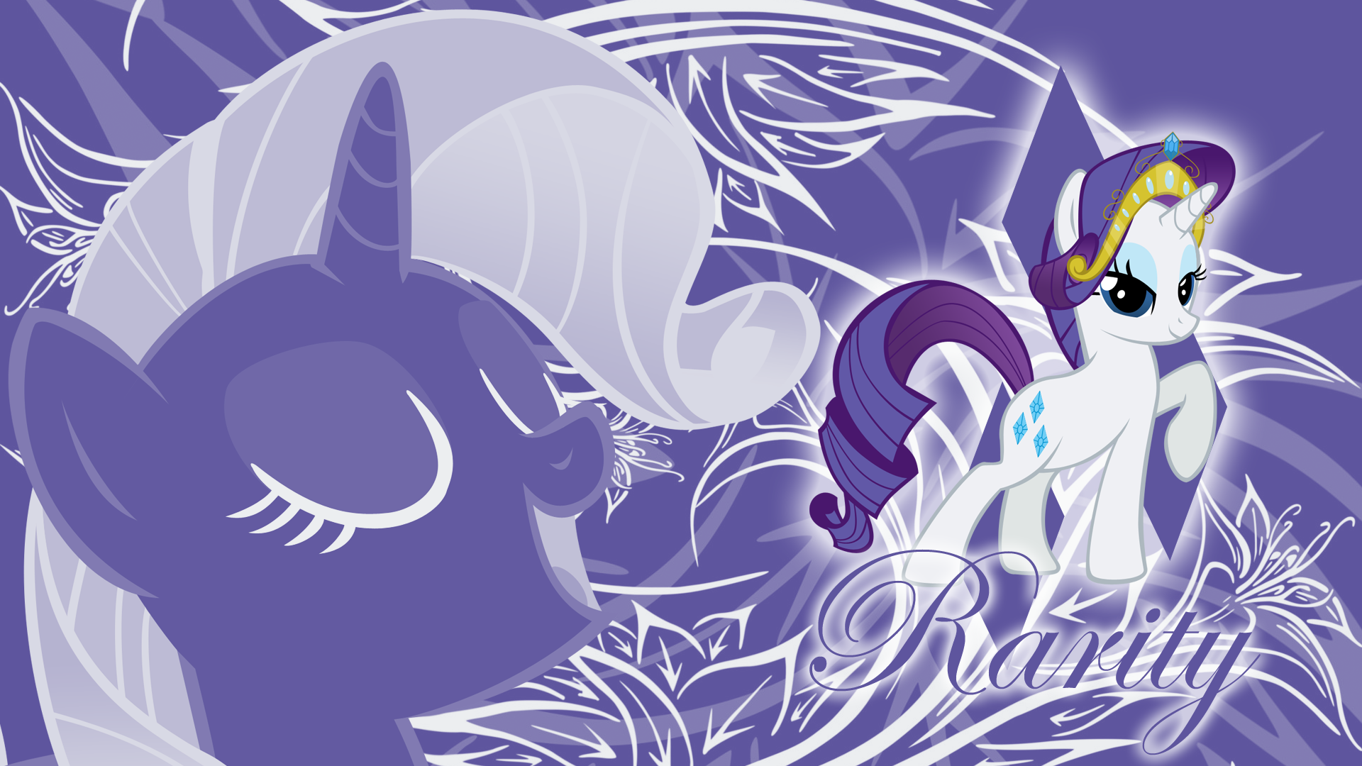 A Rare Diamond - Rarity Wallpaper by cradet