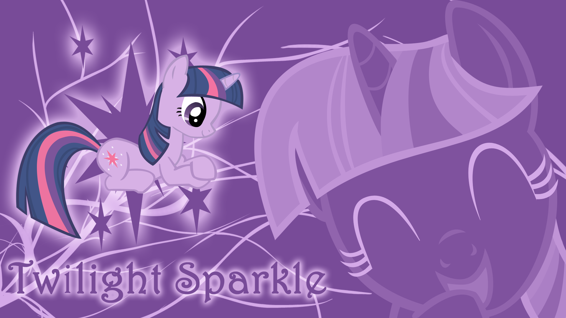 Study is Important - Twilight Sparkle Wallpaper by cradet