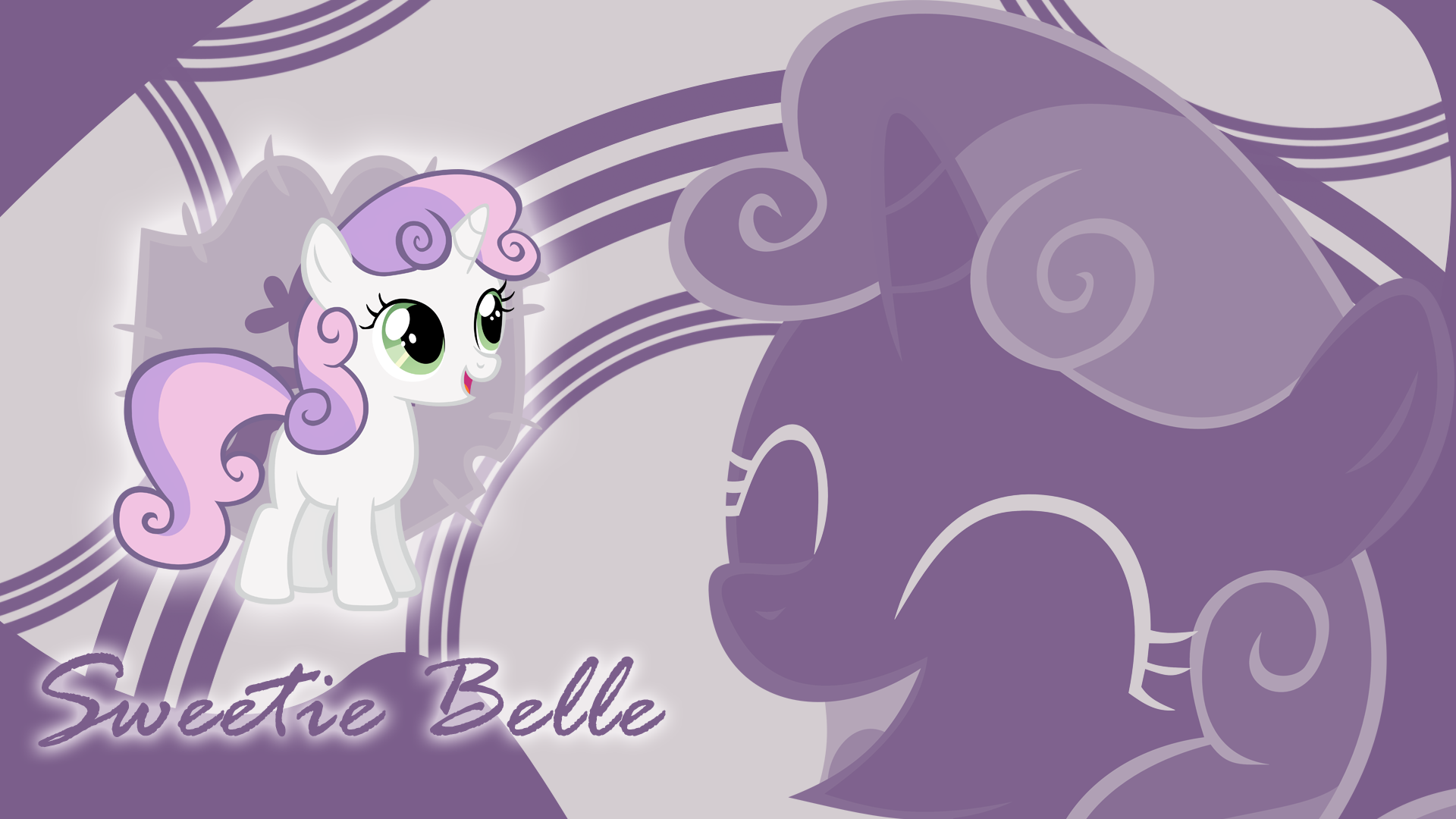 The Cutest one - Sweetie Belle Wallpaper by cradet