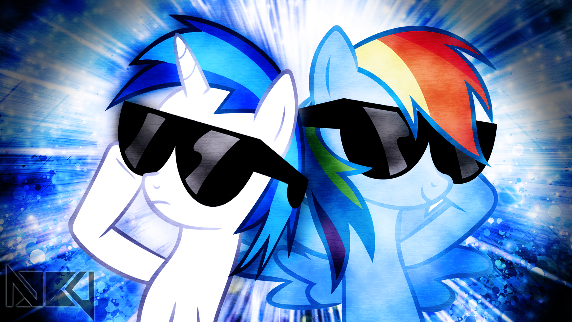 Dash and Scratch Wallpaper by IamthegreatLyra, RainbowCrab and TygerxL