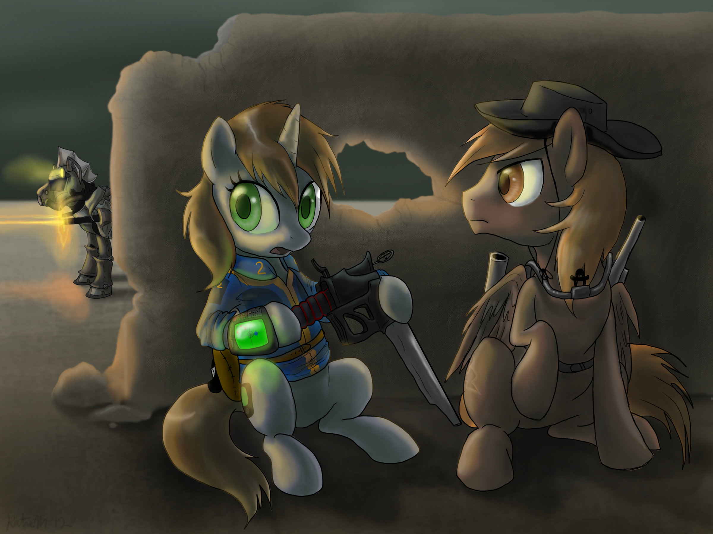 Equestrian Battlefront by DawnMistPony