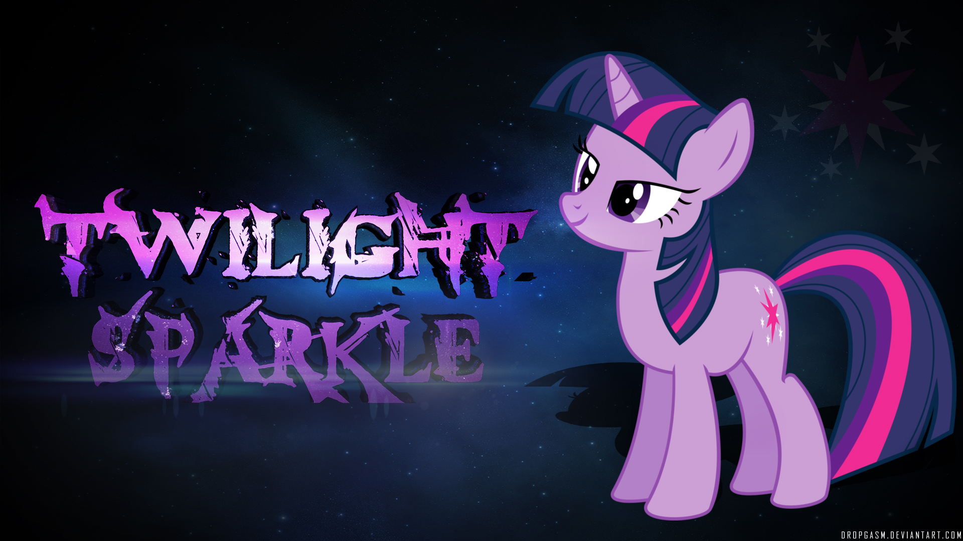 Twilight Sparkle Wallpaper by Dropgasm