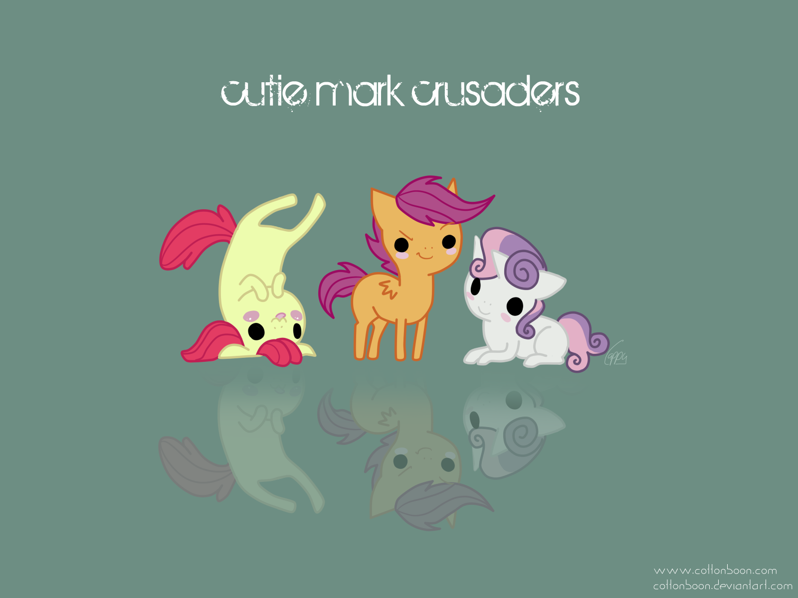 Cutie Mark Crusaders by cottonboon