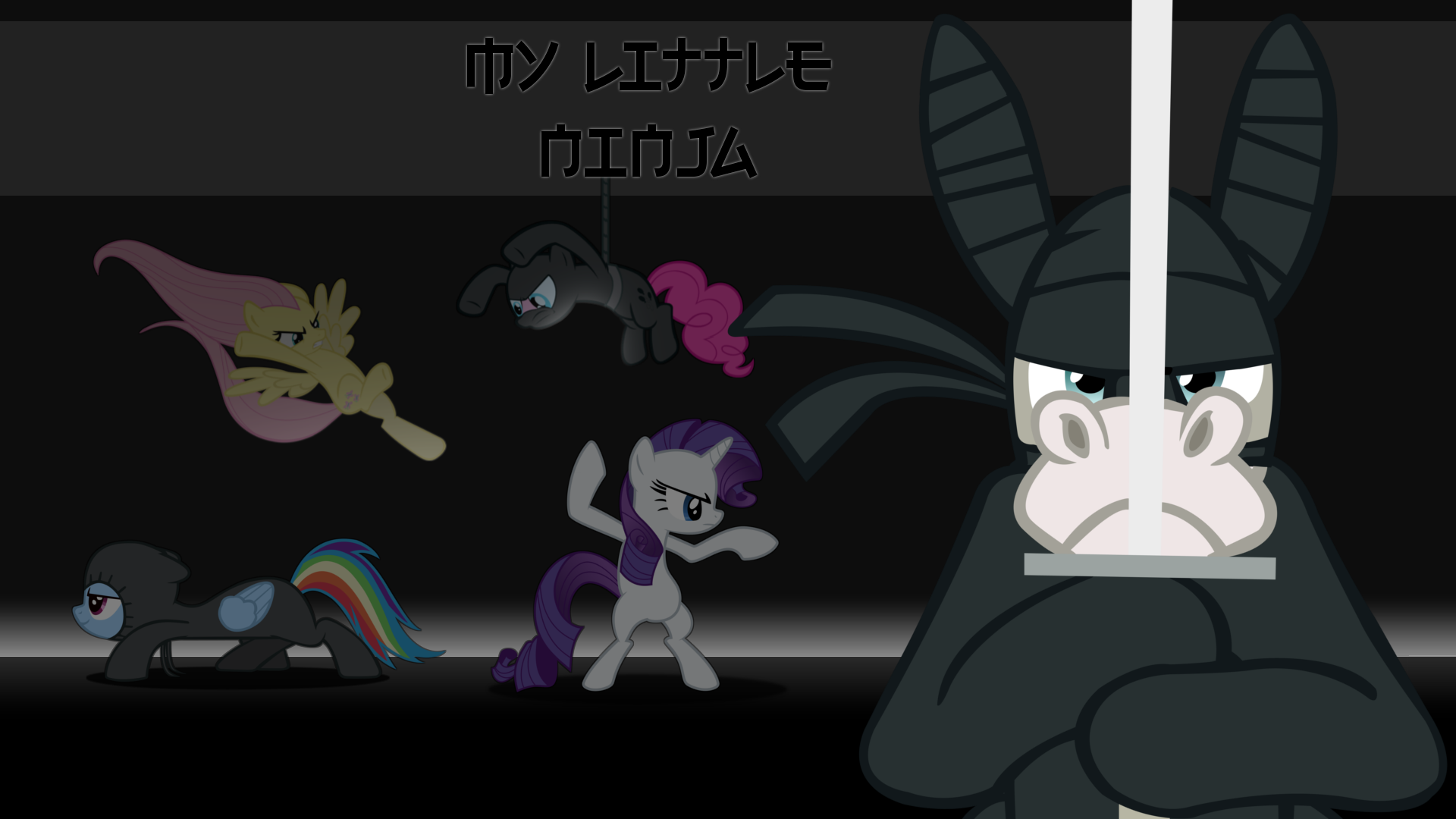 My Little Ninja - Wallpaper by TheSharp0ne