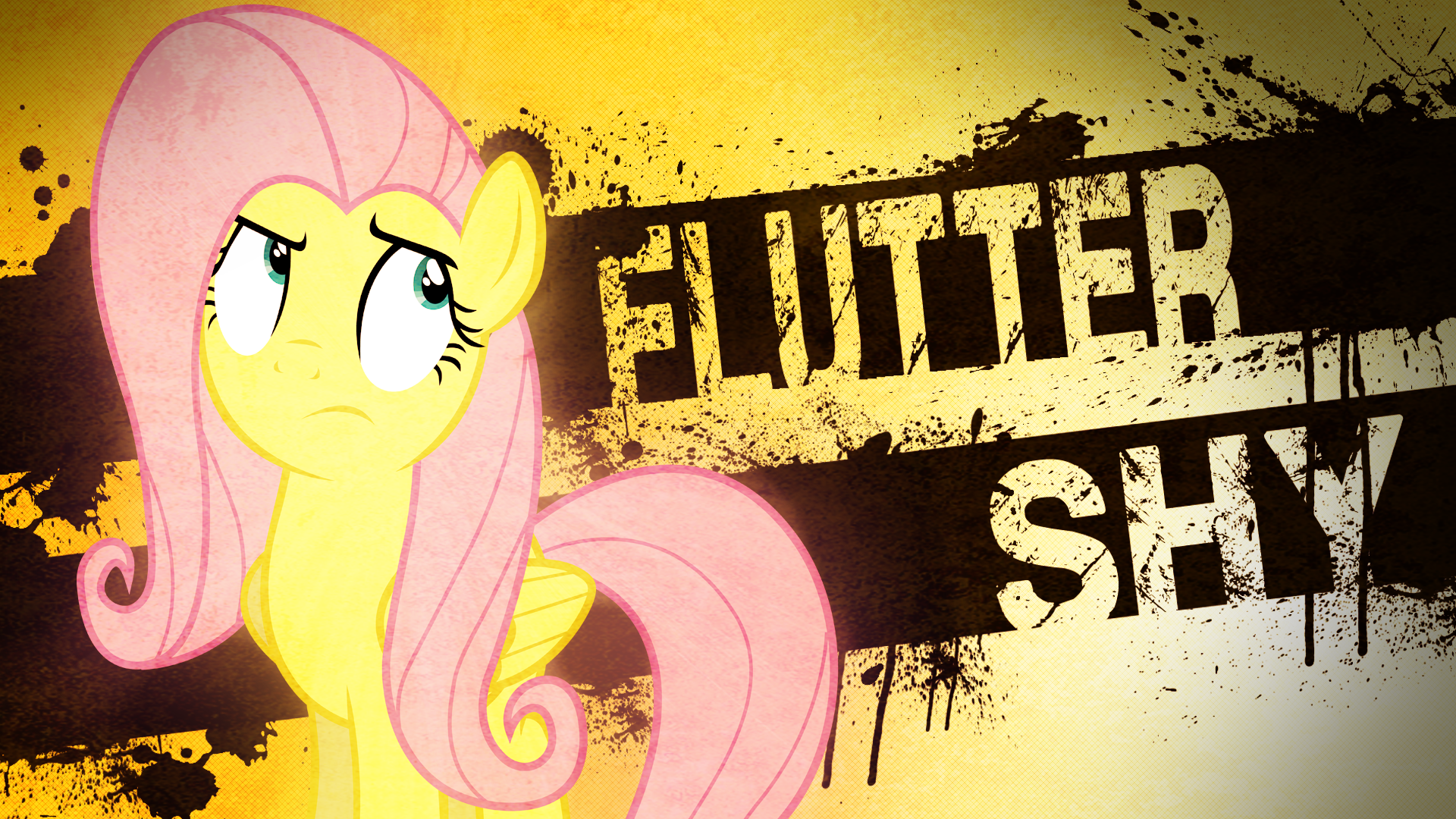 Fluttershy Wallpaper by TygerxL