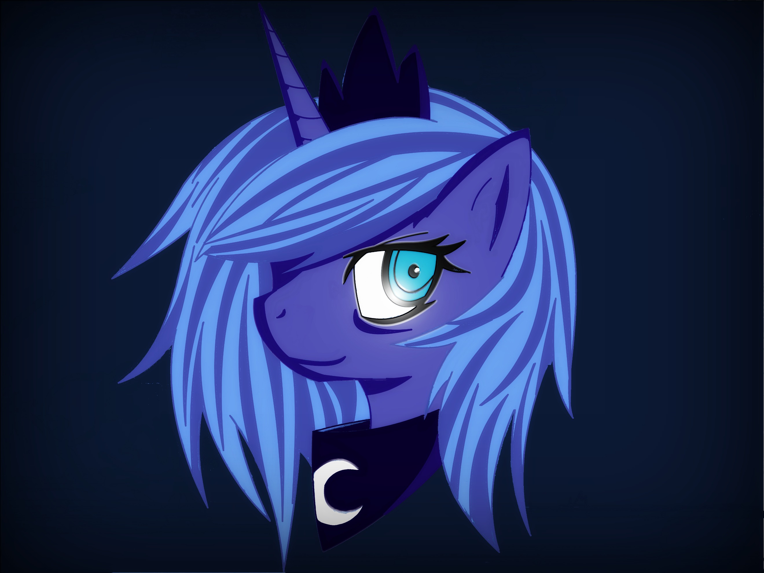 Princess Luna by bluestargreen