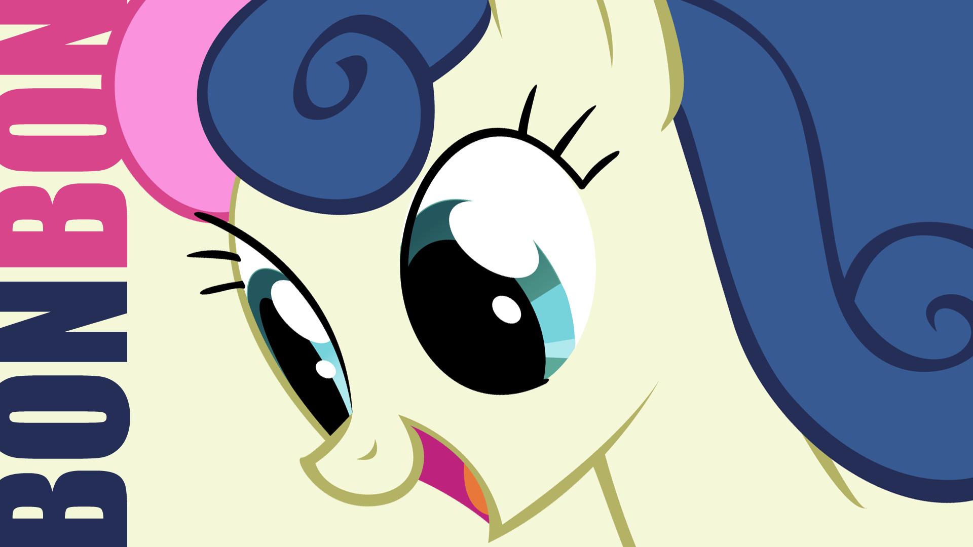 Pony Faces: Bonbon by Xtrl