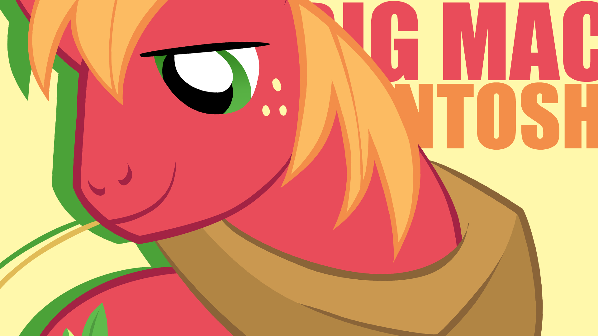 Pony Faces: Big Macintosh by Xtrl