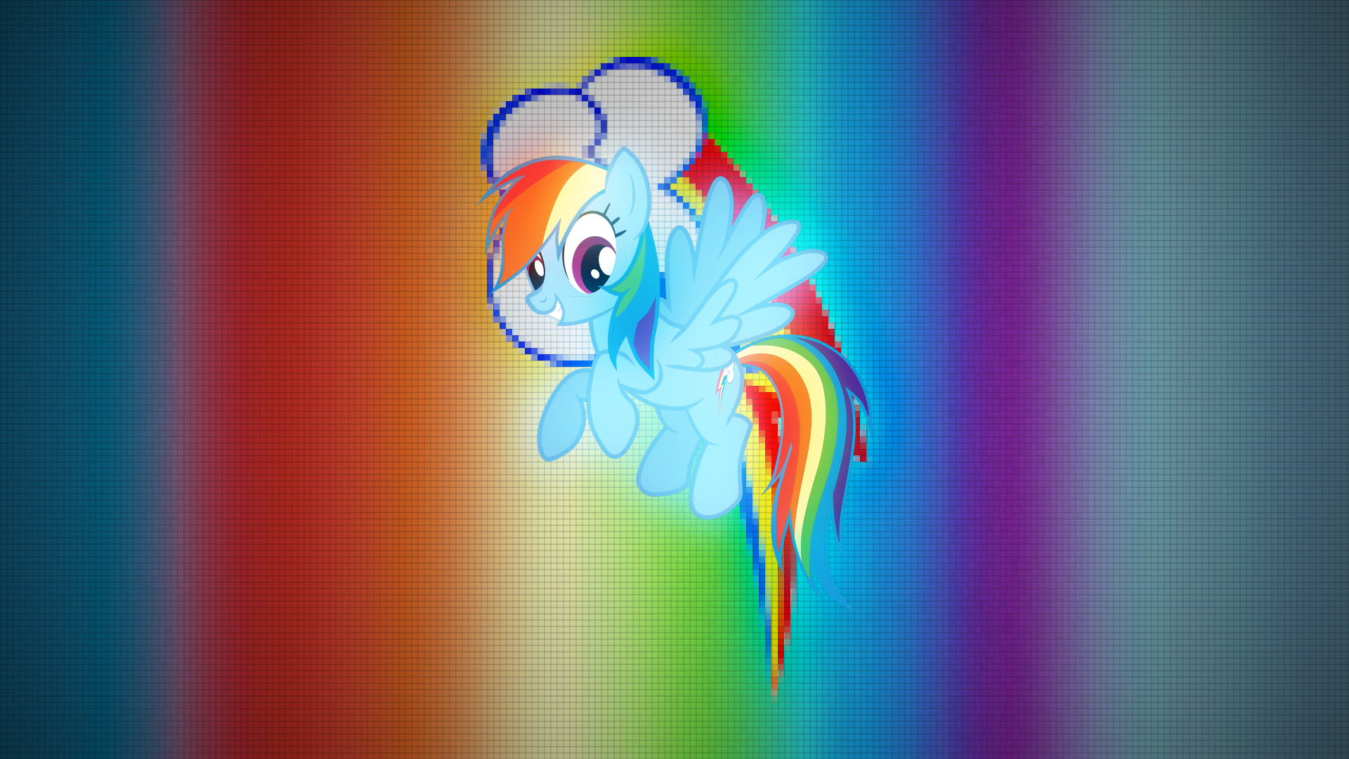 Rainbow Dash Pixels by ShelltoonTV