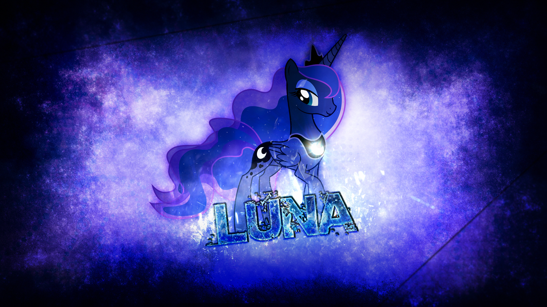 Wallpaper ~ Luna. by Mackaged