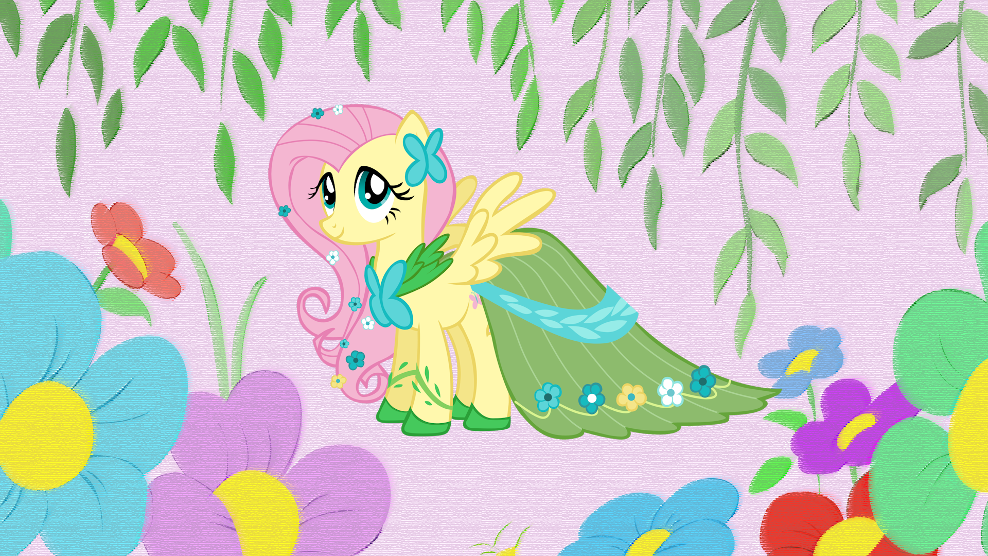 Rarity's Dress for Fluttershy by ShelltoonTV