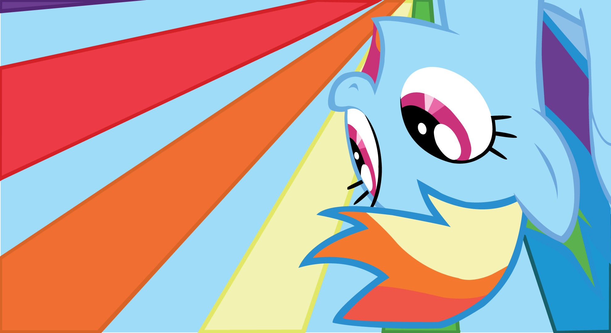 Rainbow Dash Wallpaper by Goldfisk