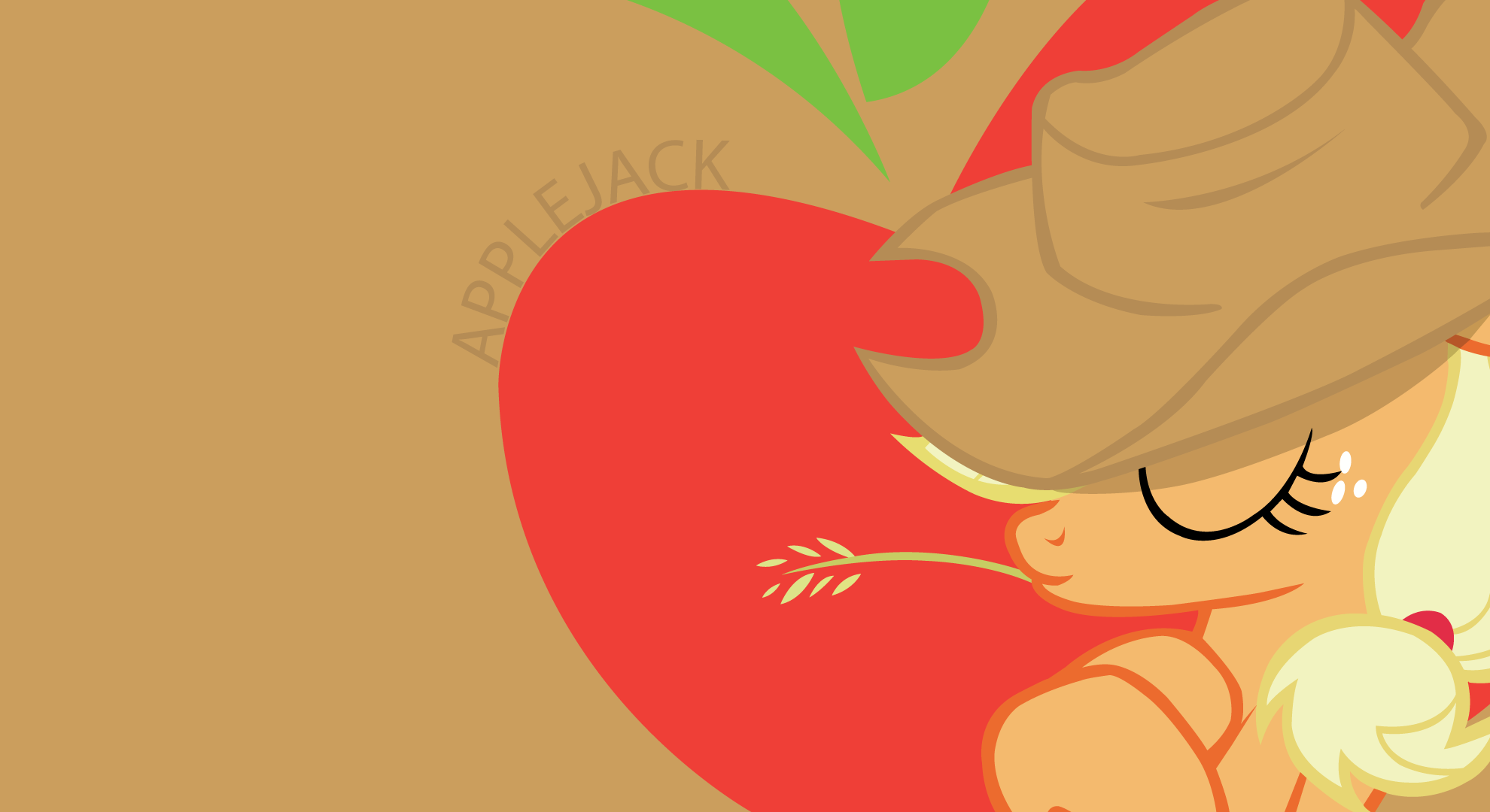 Applejack Wallpaper by Goldfisk