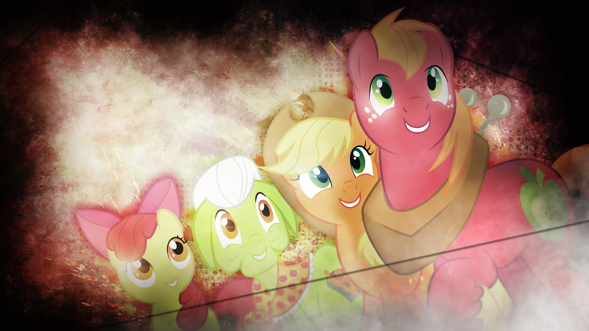 Wallpaper ~ Apple Family. by Mackaged