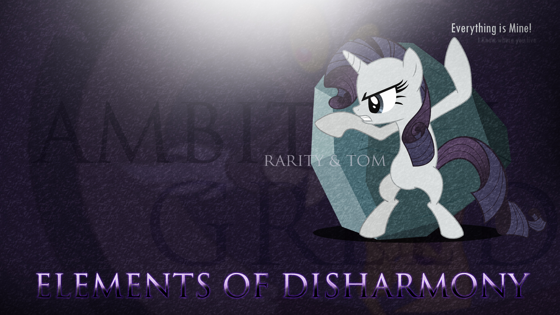 Elements of DisHarmony: Greed (Rarity) by Xtrl