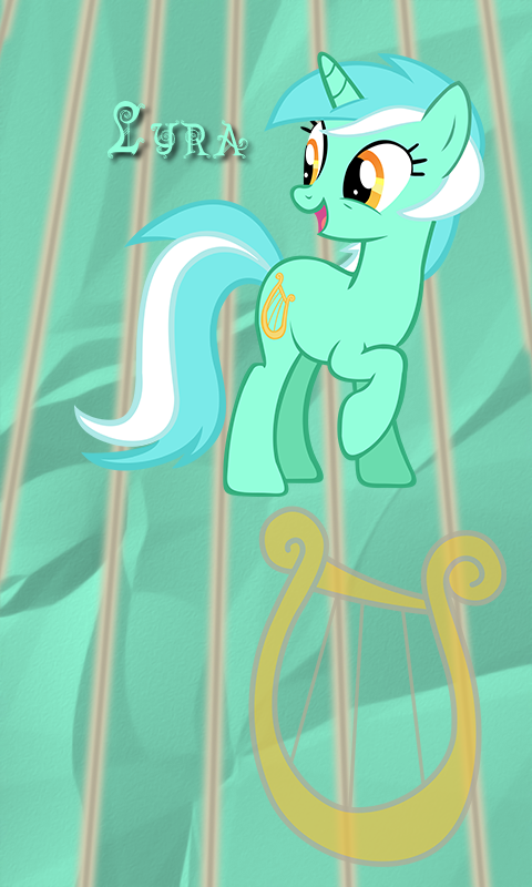 Lyra Win7 Phone BG by Tecknojock