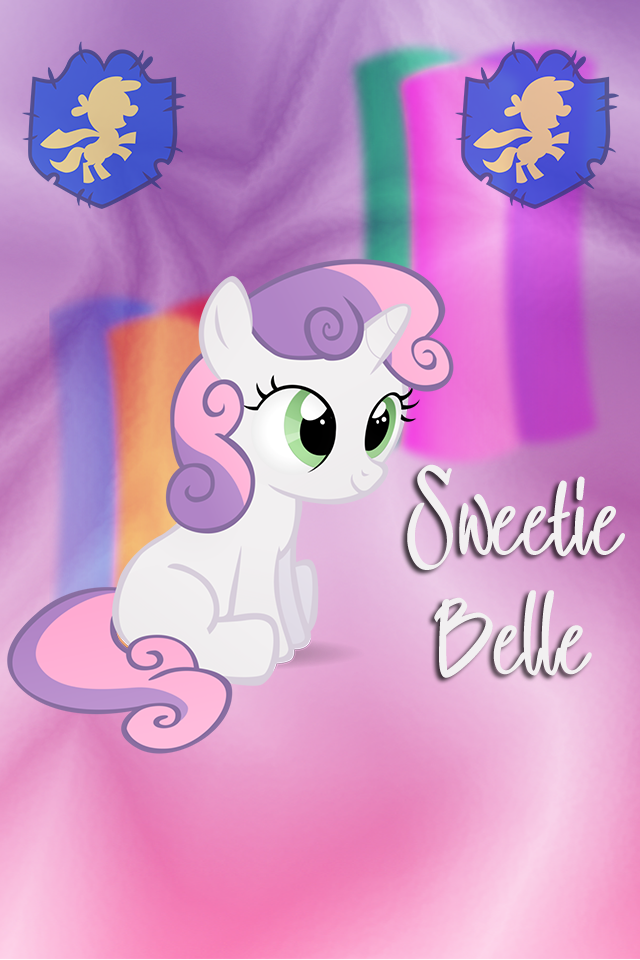 Sweetie Belle Iphone WP by Tecknojock